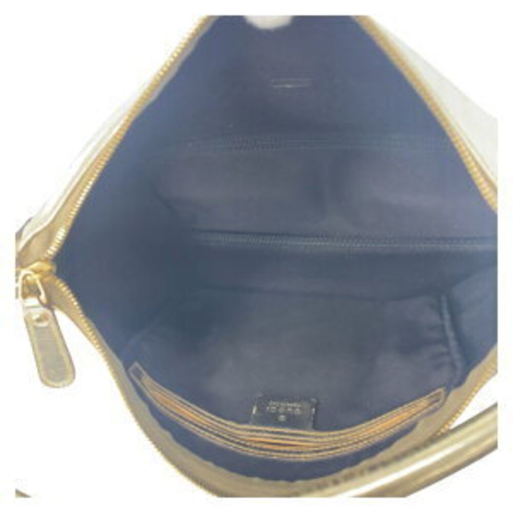 GUCCI white gold GG Supreme canvas handbag - Picture 9 of 10